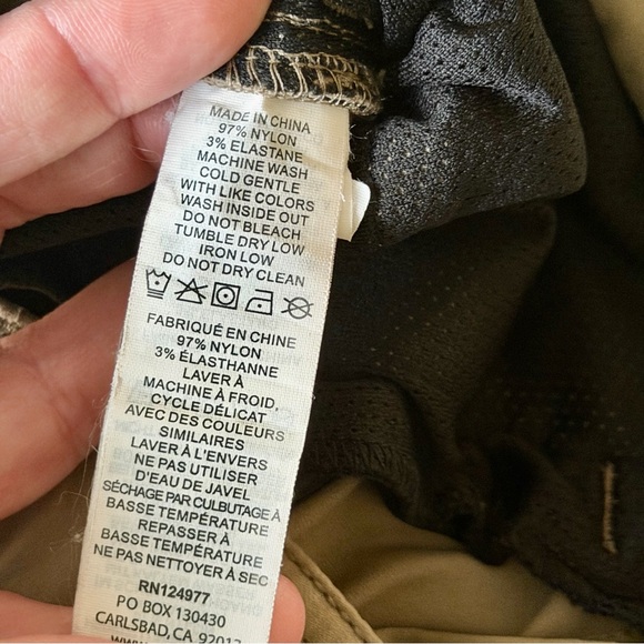 Prana Slim Fit Pants Mens 32x34 Khaki - Picture 8 of 11